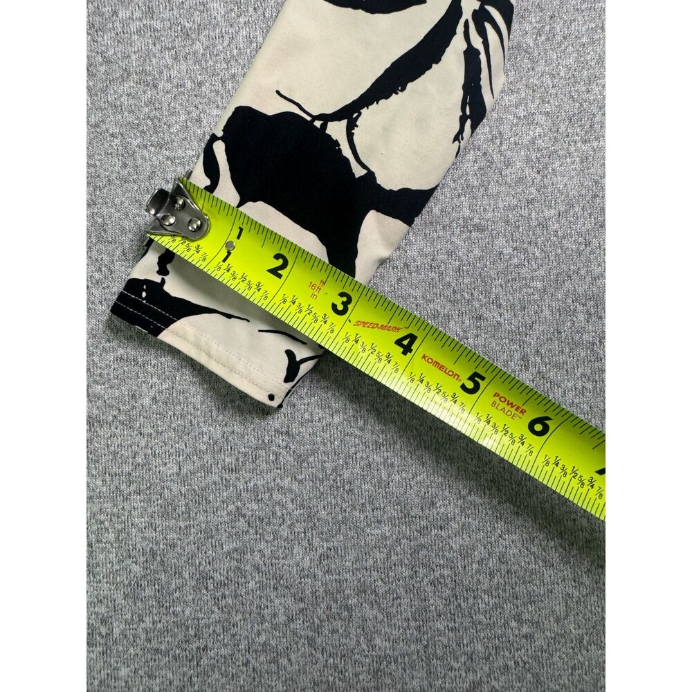 O’Neill Women’s Floral Surf Suit One Piece Swimsuit L Black White Long Sleeve - Picture 12 of 12